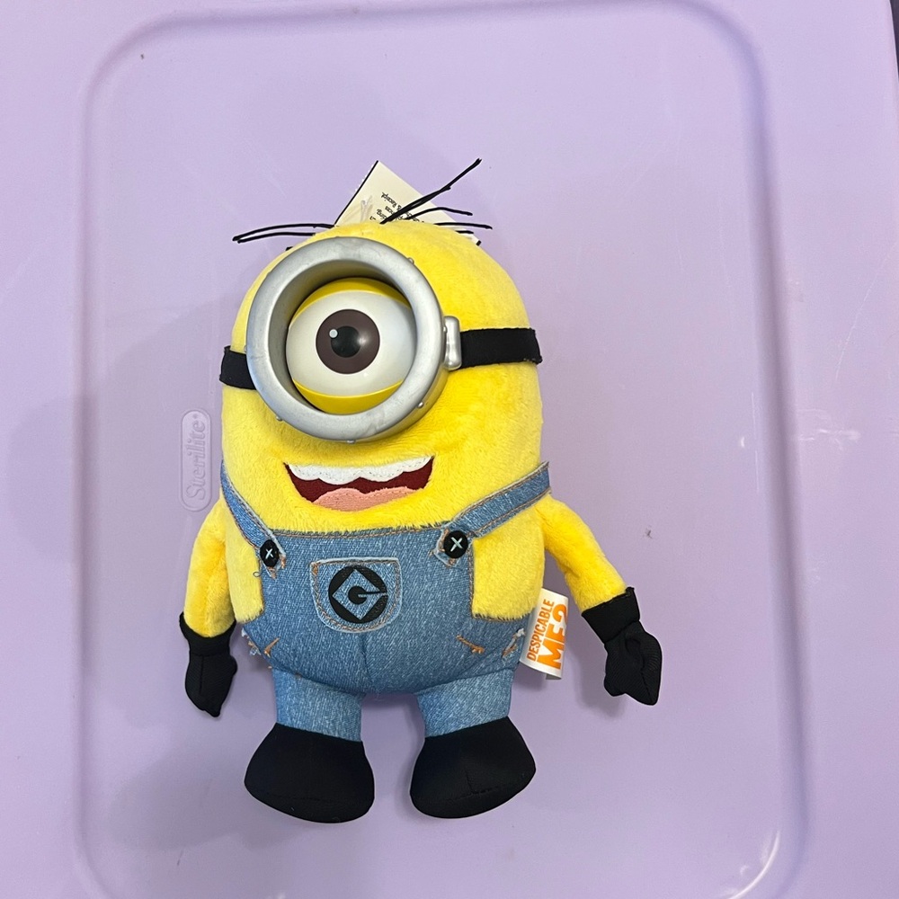 Universal Despicable Me Plush with Blue Overalls